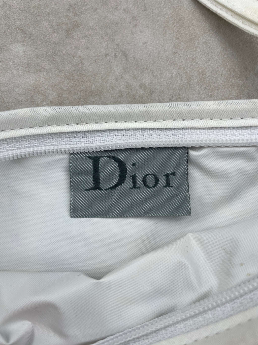 Pochette Dior Vintage by John Galliano Trotter Monogram Bleu